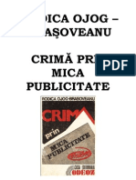 Rodica Ojog-Brasoveanu - Crima Prin Mica Publicitate