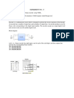 VHDL Code encoder & its theory