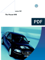 The Passat W8: Self-Study Programme 261