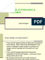 Home Automation & Control: John Errington