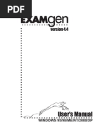 User S Manual: WINDOWS 95/98/ME/NT/2000/XP