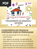 Procedimento de Desenhos - Estorias