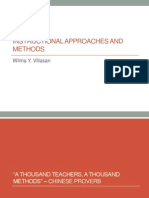 Instructional Approaches and Methods
