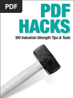 PDF Hacks: 100 Industrial-Strength Tips & Tools