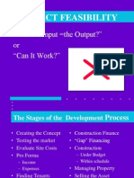 Project Feasibility: Does The Input The Output?" or "Can It Work?"