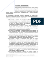 Acción reivindicatoria: tutela típica de la propiedad