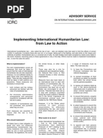 Implementing International Humanitarian Law: From Law To Action