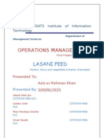 49367646 Operation Management Final Project Report