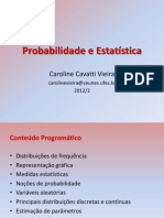 Probabilidade e Estatística(4)