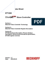 EtherCAT ET1200 Datasheet All V1i7