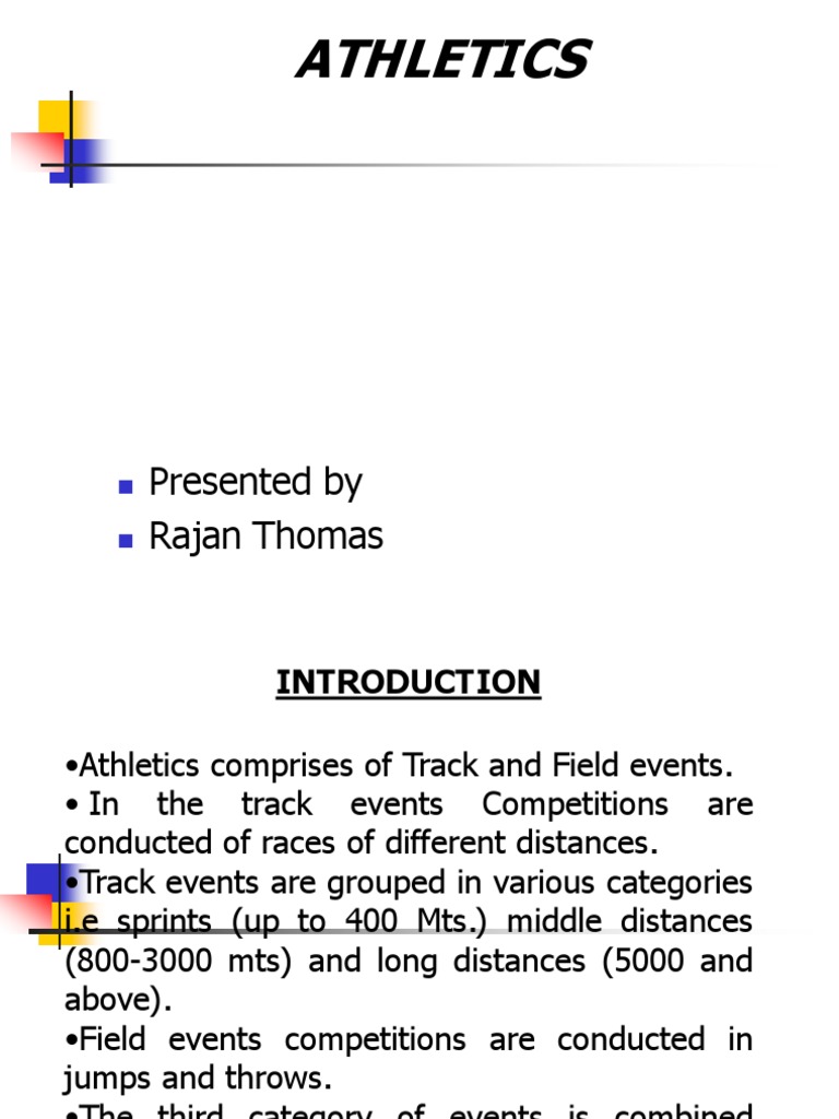 Athletics (1) Track And Field Anatomical Terms Of Motion