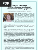 CIBERCORRESPONSALES. IES María Moliner. Valladolid