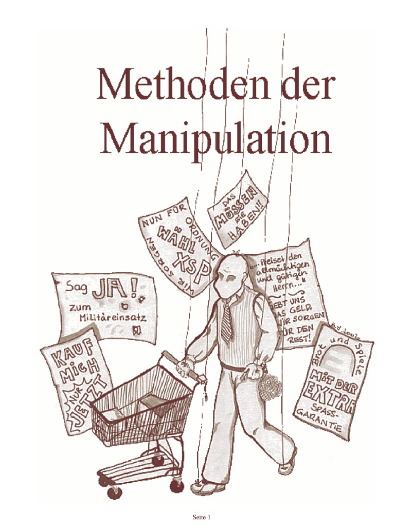 Methoden Der Manipulation (Demokratie, Politik, Medien, Religion) | PDF