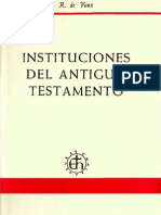 De Vaux, roland - Instituciones del Antiguo Testamento (1X1).pdf
