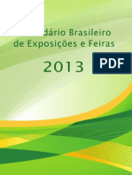 calendario expoisções e feiras 2013