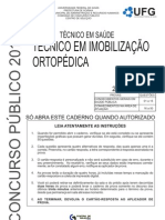 Prova Tecnico Saude Tecnico Imobilizacao Ortopedica