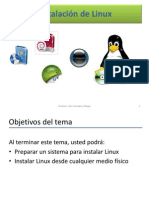 Instalación de Linux