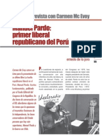 Mc Evoy, Carmen - Manuel Pardo Primer Liberal