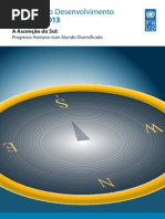 RELATÓRIO DESENVOLVIMENTO HUMANO [PNUD - 2013]