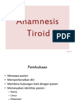 Anamnesis Tiroid