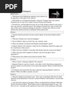 Hamlet Study Guide Hamlet William Shakespeare