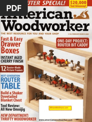 American Woodworker - February-March 2009 (Malestrom)