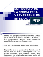 Estructura de La Norma Penal Y Leyes Penales en Blanco: WWW - Espol.edu - Ec WWW - Fen.espol - Edu.ec