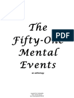 FBA140 Research on the 51 Mental Events