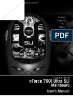 Nforce 790i Ultra SLI Motherboard - Manual