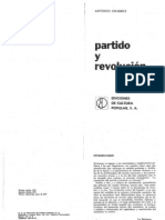 Gramsci, Antonio - Partido y Revolucion