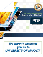 New Employee Orientation at University of Makati