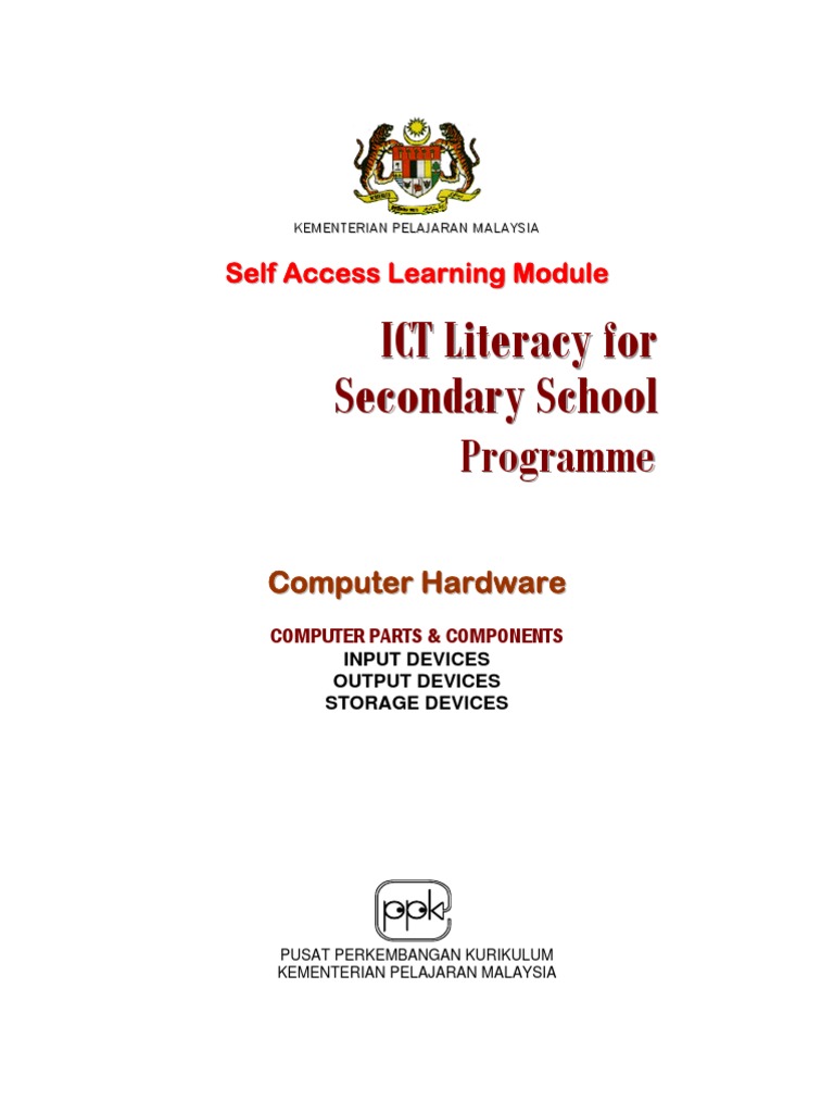 Form1 Module5-Input Output Storage Devices | PDF | Computer Data ...