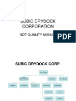 Subic Drydoc NDT Quality Manual