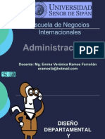 Diseño Departamental Departamentalización