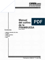 Manual de Cultivo de La Frambuesa