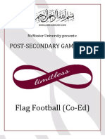 McMaster PSG Flag Football Rules