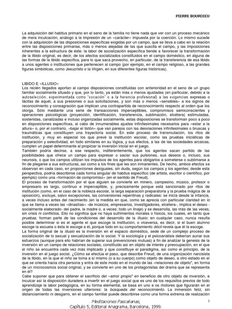 Meditações Pascalianas Pdf , Meditações Pascalianas (Pierre Bourdieu ...