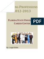 Helping Professions Career Profiles 2012-20131