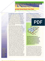 Parabolic Trough Solar Power Plants Generate Clean Electricity