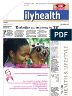 Diabetics More Prone To TB