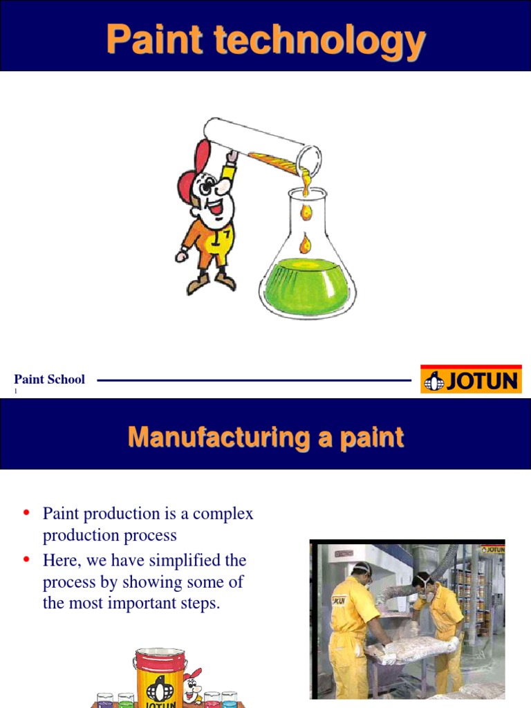 Overview of Paint Production Process | PDF | Paint | Epoxy