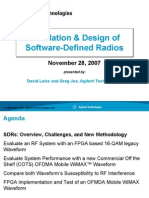 Simulation & Design of Software-Defined Radios