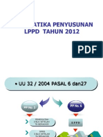 Sistematika Penyusunan LPPD 2012