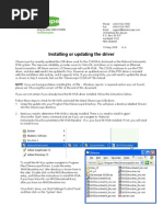 Cleverscope Update USB Driver