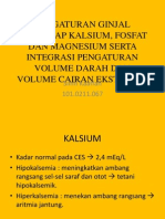 Pengaturan Ginjal Terhadap Kalium, Kalsium, Fosfat