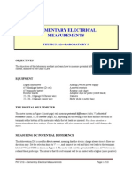 Elementary Electrical Measurements_2004