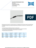 Technology For Cable Laying and Overhead Power Lines