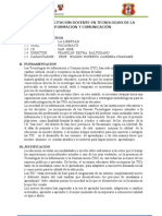 Plan de Capacitacion Docente en Tics - 2011