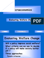 Evaluating Welfare Change1