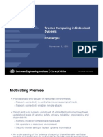 Andrews - Trusted Computing in Embedded Systems